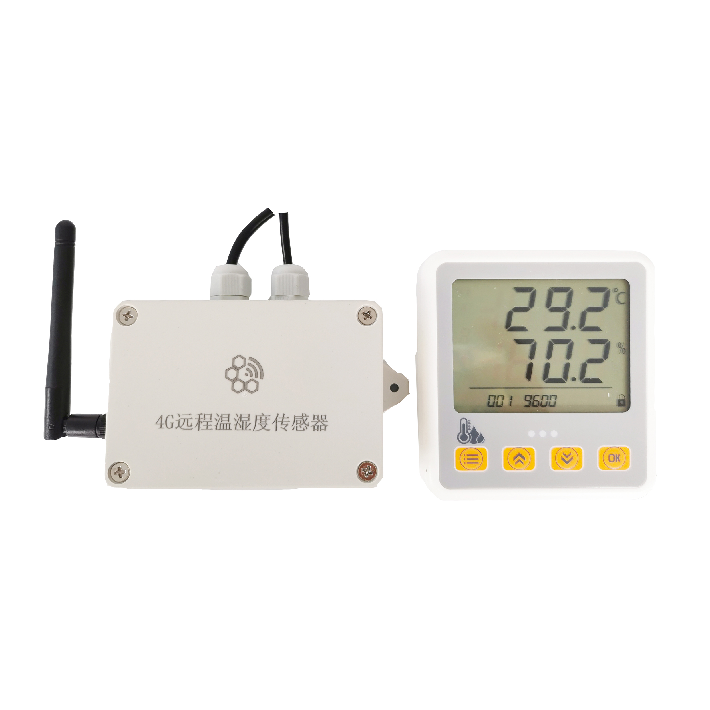 4G远程温湿度传感器（水墨屏）